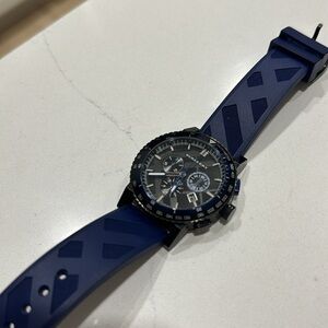 Burberry Blue and Black Men's Watch